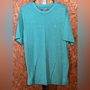 Fila sport men large green short sleeve T-shirt